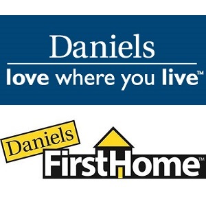 Daniels Corp. logo and First Home program.