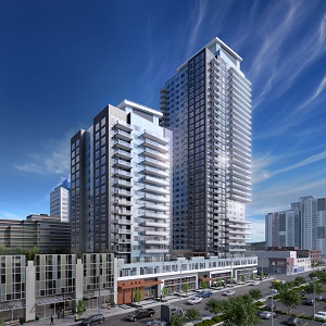The Versus mixed-use apartment development in Calgary.