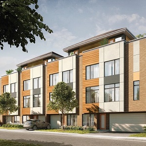 Fresh Towns, a West Ottawa development by Greatwise Properties, will include units with rooftop terraces. It's a concept that's fairly new to the National Capital Region. (Image courtesy Greatwise Properties)