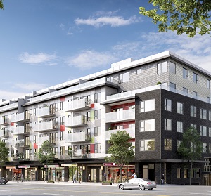 The Link is a joint venture between Hungerford Properties and several social agencies in Vancouver. It will create 161 rental apartments . 