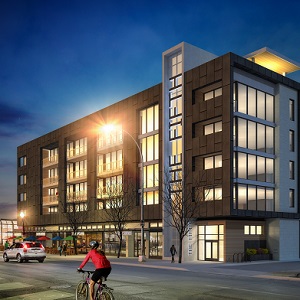 The Fifth is a residential and retail development which will be constructed along 17th Avenue S.W. in Calgary by Arlington Street Investments.