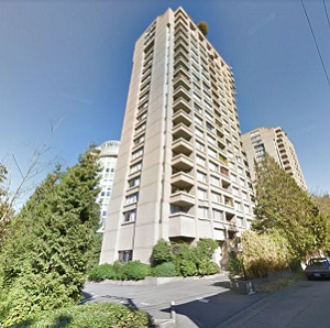 1005 Jervis Street is a 19-storey high-rise building purchased by Starlight Investments. The building is one of four Vancouver high-rises Starlight has purchased.