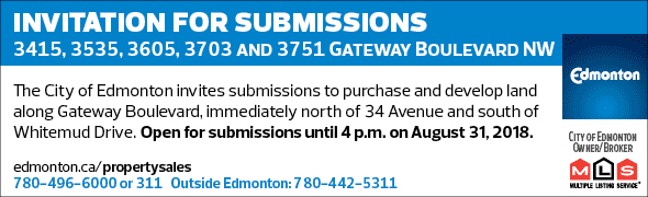 City of Edmonton Gateway Listing