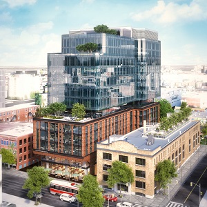 PHOTO: The King Portland Centre in Toronto, being developed by RioCan and Allied.