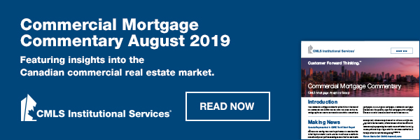 CMLS Commercial Mortgage Commentary Q2 2019